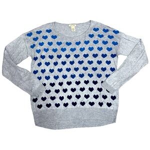 Vertical Design Hearts Shades of Blue (XL -XXL)